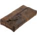 KomalC Leather Zip-Lock Cosmetic Makeup Pouch Bag Pen Pencil Case - SALE | Shop Now! - Buy Online on SooperMarket.com