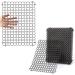 Cat Scat Mat 12 Pcs 16x12.5 Inch with 0.5 inch Spikes for Indoor/Outdoor Use - Durable Cat Deterrent and Dog Anti-Digging Solution - 16ft Coverage - Buy Online on SooperMarket.com