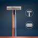 King C. Gillette Double Edge Safety Razor Blades - Platinum Coated Stainless Steel 10 Blades per Pack (3 Packs) for a Smooth Shave - Buy Online on SooperMarket.com