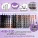 DIY Lash Extension Kit - Multi-Type Lash Clusters & Bottom Lashes | 20/30/40/50D 12-18mm | Complete Volume Lashes Set with Bond Seal & Applicator - Buy Online on SooperMarket.com