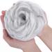 Silver Grey Messy Hair Bun Ponytail Extension Scrunchie for Women - 45g - Buy Online on SooperMarket.com