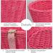 Kid Bicycle Accessories Bundle: Front Basket, Bell, Stickers, Ribbons - Pink | Bike Basket Set for Girls and Boys - Buy Online on SooperMarket.com