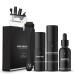 Anthony Brown Oil Beard Growth Kit - Money Back Without Results - Tabed Effect for more bearded growth by Capilia Longa - Bart Warser Men with Bart Roller 0.5mm