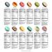 Kayla's Cake Premium French Macarons Cookies Gift Baskets Gourmet Chocolate Box Desserts Birthday Snack Care Packages College Students Mothers Day Thank You Macaroon Mom Women her Men Classic 12 Classic Flavors 12 Count (P - Buy Online on SooperMarket.com