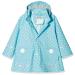 Playshoes Unisex Kid's Regenjacke Wind and Waterproof Raincoat Rainwear 140 turquoise dots