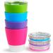 Munchkin Splash Open Toddler Cups 7oz Multicolored 4 Pack with Training Lids - Buy Online on SooperMarket.com