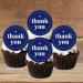 24 PRECUT Thank You Cupcake Toppers Theme #3 Edible Thank You Cake Decorations Thank You Cupcake Topper Thank You Cake Toppers Edible Thanks Birthday Decoration - Buy Online on SooperMarket.com