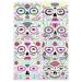Beisto 8 Set Fluorescent Face Tattoo Stickers - Glow UV Neon Temporary Tattoos for Women - Halloween Christmas Festival Party Props - Buy Online on SooperMarket.com