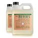 Mrs. Meyer's Hand Soap Refill Made with Essential Oils Biodegradable Formula Geranium 33 Fl. Oz - Pack Of 2