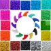 zetpo Cat Nail Caps | Cat Claw Covers | with Adhesives and Applicators Medium 5x Solid Random Colors | 100 pcs