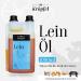 Kr p l Premium Linseed Oil for Animals - 1000ml Omega 3 Dietary Supplement for Horses Dogs & Cats - High-Quality Cold-Pressed Flax Seed Oil - Made in Austria - Buy Online on SooperMarket.com