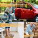 Premium Wooden Step Stool for Adults & Seniors | Non-Slip Rubber | 450 lb Capacity | Indoor/Outdoor Platform | Ideal for Kitchen, Bathroom, Bedside - Buy Online on SooperMarket.com