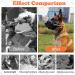Breathable Basket Muzzle for Large Dogs | Adjustable Comfortable & Secure | Prevent Barks Biting & Chewing (35-39 cm Up to 60 lbs) - Buy Online on SooperMarket.com