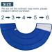Breathable Mesh Elizabethan Collar Size 6 Blue - Adjustable E-collar for Dogs, Cats, Rabbit - Quicker Healing, Anti-Bite/Lick - Easy Eat/Drink - Buy Online on SooperMarket.com
