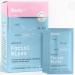 Calm Line Facial Wipes - Brightening Cleaning Wipes Unscented Moist Towelettes Individually Wrapped - Natural Wipes & Face Wash Cloth for Facial Cleansing with AHA/BHA Clover and Calendula - 15ct