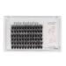 Bodermincer 72pcs 3D Effect Glue Bonded Mink Super Cluster Eyelashes D Curl - 18mm | Home Eyelash Extension Makeup - Buy Online on SooperMarket.com