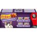 Purina Friskies Turkey Experience Wet Cat Food Super Pack 32 x 156g Cans Brown (44338) & Greatest Hits Wet Cat Food Pate Variety Pack 4 Flavours - 156 g Can (32 Pack) - Buy Online on SooperMarket.com