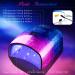 Lavinda 48W Rechargeable UV LED Nail Lamp - Cordless & Wireless Professional Nail Dryer for Acrylic Gel Nails - Multicolor - Buy Online on SooperMarket.com