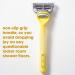 Joy Razor Handle + 2 Razor Blade Refills - Yellow | Buy Online - Buy Online on SooperMarket.com