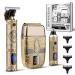 Karrte Professional Hair Trimmer/Beard Face Shaver/Nose Trimmer Kit for Men Hair Clipper Electric Razor/Beard Trimmer with 2 Foil Head Men s Grooming Set Barber Supplies Gifts for Men 933-bronze