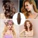 19.68 Inch Ponytail Extension Human Hair Ponytail Wave Drawstring Pony Hair Extension Synthetic Pony Tail Hair Pieces for Women Long Wavy Soft Natural Pony Tails Extensions Brown - Buy Online on SooperMarket.com
