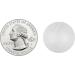 Fairly Odd Novelties 3/4 Mini Ping Pong/Table Tennis/Beer Pong Round Balls (100 Pack) - 19mm White - Buy Online on SooperMarket.com
