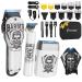 BESTBOMG Hair Clippers for Men Professional Beard Trimmer Kits & Sets Electric Shavers Hair Clippers & Trimmer Ceramic T-Blade for Barber for Gifts