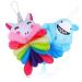 Gatuida 2pcs Soft Body Bath Flower Shower Sponge for Women Bath Ball Bath Wipe Cartoon or Mermaid Body Sponge Scrubber Bath Shower Sponge Bath Ball Scrubber Funny Shower loofah
