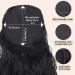 AISI BEAUTY 14 Short Curly Wavy Black Ponytail Extension | Synthetic Drawstring Ponytail for Women | Natural Looking Wavy Ponytail - Buy Online on SooperMarket.com
