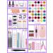 Professional Acrylic Nail Kit for Beginners - 42 Colors, Glitter Powder, Monomer Liquid, Drill, UV Light & Bag Case - Buy Online on SooperMarket.com