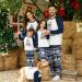 PatPat Family Matching Christmas Pajamas | Tree Snowflake Print | Long-sleeve Sets | Kids 8-9 Years Blue - Buy Online on SooperMarket.com