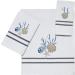 Avanti Linens Blue Lagoon Fingertip Towel | Soft & Absorbent Cotton | Deluxe Bathroom Towel - Buy Online on SooperMarket.com