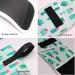 Heat Resistant Travel Hair Curler & Flat Iron Pouch Set | Cactus Silicone Mat Perfect for Global Shipping - Buy Online on SooperMarket.com
