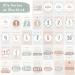 Mintkind Baby Milestone Cards | 32 Magical Monthly Photo Cards for Boys & Girls | Perfect Gift for Newborns - Buy Online on SooperMarket.com