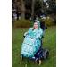 BundleBean Kids Wheelchair Poncho | Waterproof Rain Poncho for Ages 4-11 Years | Universal Fit with Peaked Hood | Seagulls Design - Buy Online on SooperMarket.com