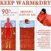 BESTHUNTINER Emergency Sleeping Bag - Lightweight, Waterproof, Reusable Thermal Bivy Sack Shelter Kit - Orange - Buy Online on SooperMarket.com