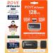ROVE Ultimate 128GB Micro SDXC Memory Card with USB 3.2 Type C Card Reader - 170MB/s C10 U3 V30 4K A2 for Dash Cam, Android Devices, Tablets & Games - Buy Online on SooperMarket.com