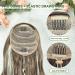 YEESHEDO Long Wavy Drawstring Ponytail Extension 26 Ash Blonde with Platinum Highlights - Buy Online on SooperMarket.com