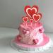 14 pcs Glitter Red Heart Cake Toppers Picks for Sweet Love Theme Wedding Engagement Valentine's Day Bridal Shower Mother's Day Party Cake Decors (Red Pink) - Buy Online on SooperMarket.com
