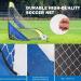 Folding Pop Up Soccer Goals Set 2 Pack - Portable Nets with Carrying Bag for Kids Indoor & Outdoor Games - Yellow & Blue - Buy Online on SooperMarket.com