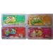 Gum Jelly Sweets Food Set Fruit Flavoured Fried Eggs Mushrooms Giant Strawberry & Love Hearts Retro Sweeties Candy Tubs Gift for Kids of All Ages 800g from Kingdom Supplies.