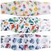 Micoooyo washable abdominal bandage for male |Reusable dog diapers |Suction -able dog wraps with adjustable closure-medium (3-pack animals & fruits & cars) Animals & fruits & cars medium 33-40.6cm (waist)