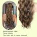 YEESHEDO Long Wavy Drawstring Ponytail Hair Extension | Clip-in Curly Synthetic Hairpiece 26 Chestnut Brown with Blonde | Women's Hair Accessories - Buy Online on SooperMarket.com