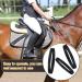 Deekin 20pc Black Rubber Roper Wrap for Saddle Horn - Dally Wraps for Horse - High Quality - Buy Online on SooperMarket.com
