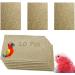 Gravel Bird Cage Liner Paper | Sea Sand Bedding for Hard-Billed Birds | Safe, Clean, Easy | 10 x 16 - Buy Online on SooperMarket.com