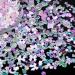 Mixing 500 pieces Nail Charms Decorations 3d Nail Decorations Kunst resin cute manicure accessories Bear flower loops hearts pearl for nail art decorations nail diy cell phone case purple
