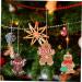 HOMSFOU 24 Pcs Gingerbread Man Ornament Xmas Gingerbread Man Figurine Gingerbread Ornaments Holiday Gingerbread Man Christmas Tree Ornaments Christmas Party Decoration Pvc Gift Household As Shownx2pcs 8X5.5CMx2pcs - Buy Online on SooperMarket.com
