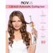 Automatic Curling Iron - NOVUS 1.25 Inch Dual Voltage Rotating Hair Curler with Adjustable Temperature Speed & Time Reminder - Perfect for International Shipping - Buy Online on SooperMarket.com