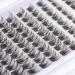 SISILILY Individual Cluster Lashes Kit | Reusable 3D Eyelash Extension | Soft Natural C CC D Curl | With Glue | 90 clusters - DM05 - Buy Online on SooperMarket.com