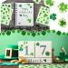 340 Pcs Shamrock Glitter Body Jewelry Stickers | St. Patrick's Day Accessories | Glitter Face & Clover Stickers for Women | Parade Party Favors & Decorations - Buy Online on SooperMarket.com